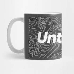 Typography Untitled Shirt Mug